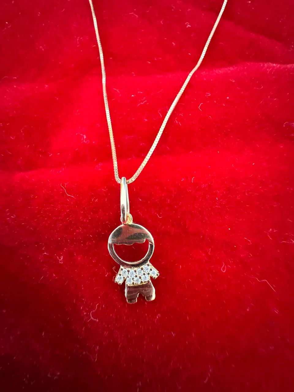 Pingente menino 18k - Foto 4