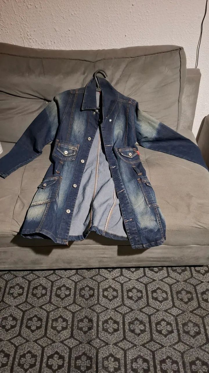 Casaco Sobretudo Jeans Lanndmark