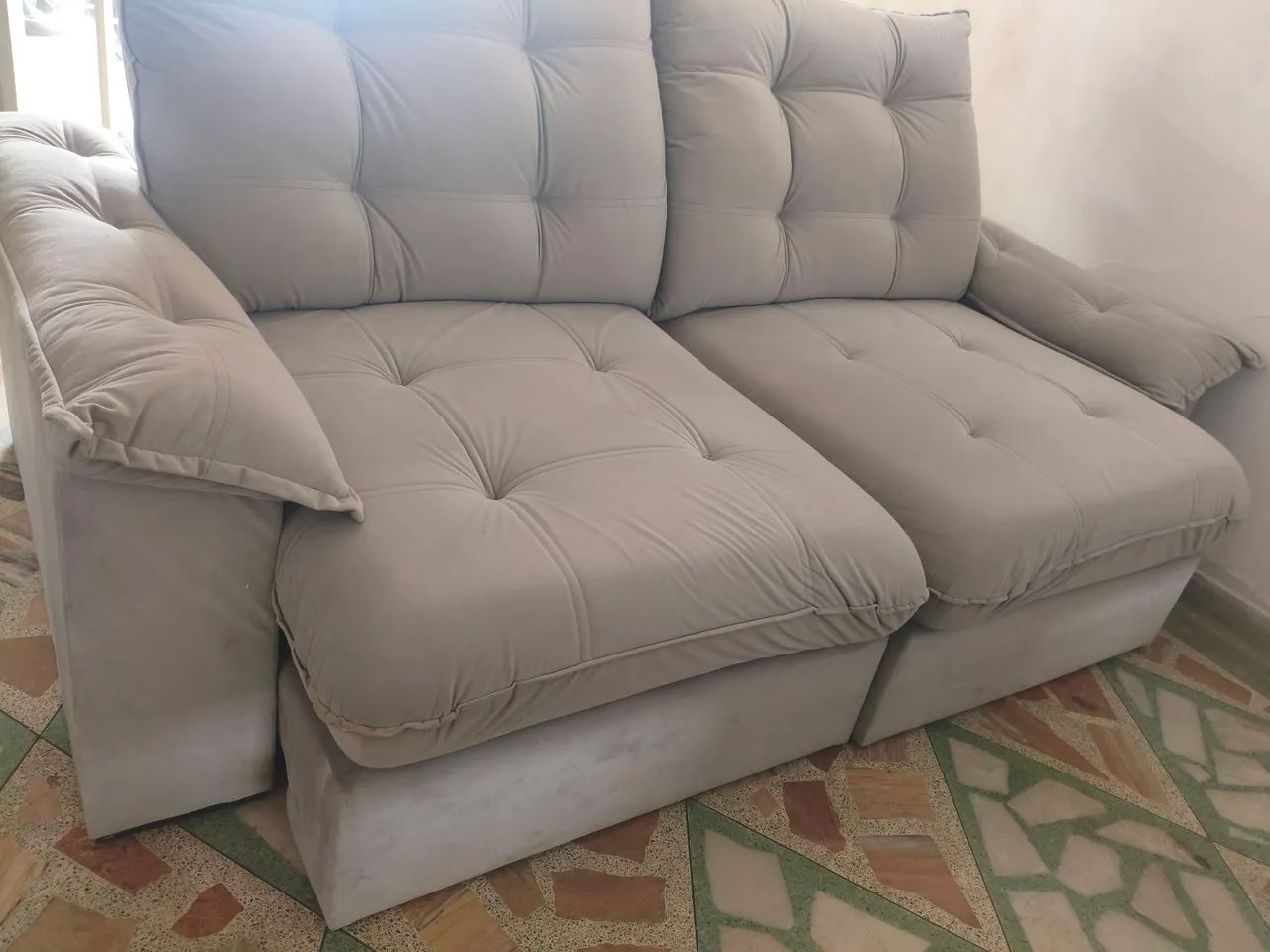 Sofá reclinável 2 lugares  - Foto 3