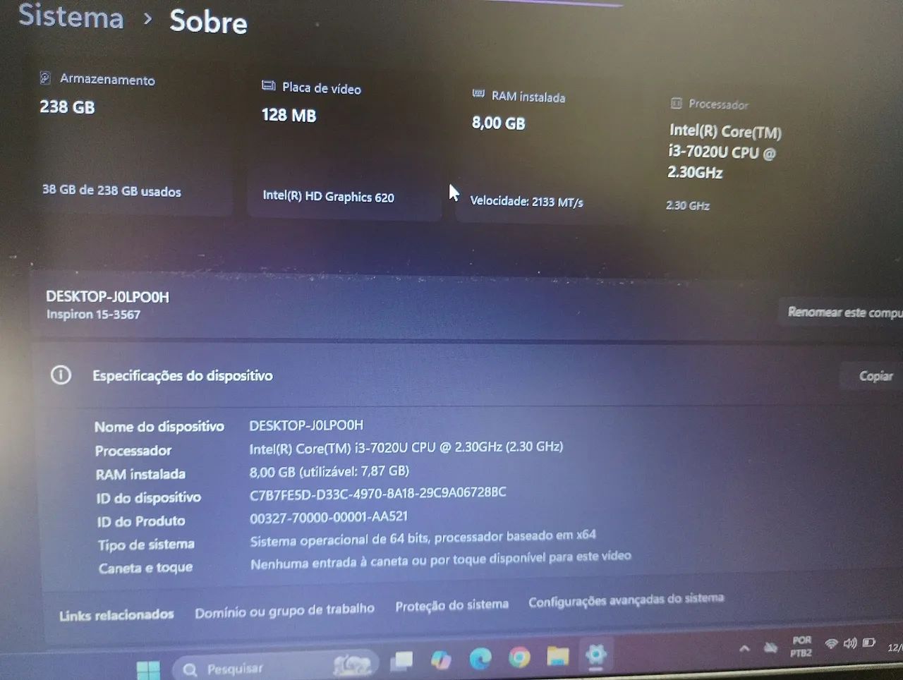 Notebook Dell i3  - Foto 2