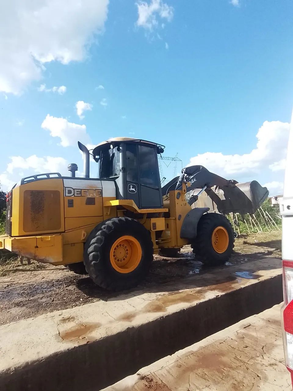 Trator John Deere 524k  - Foto 4