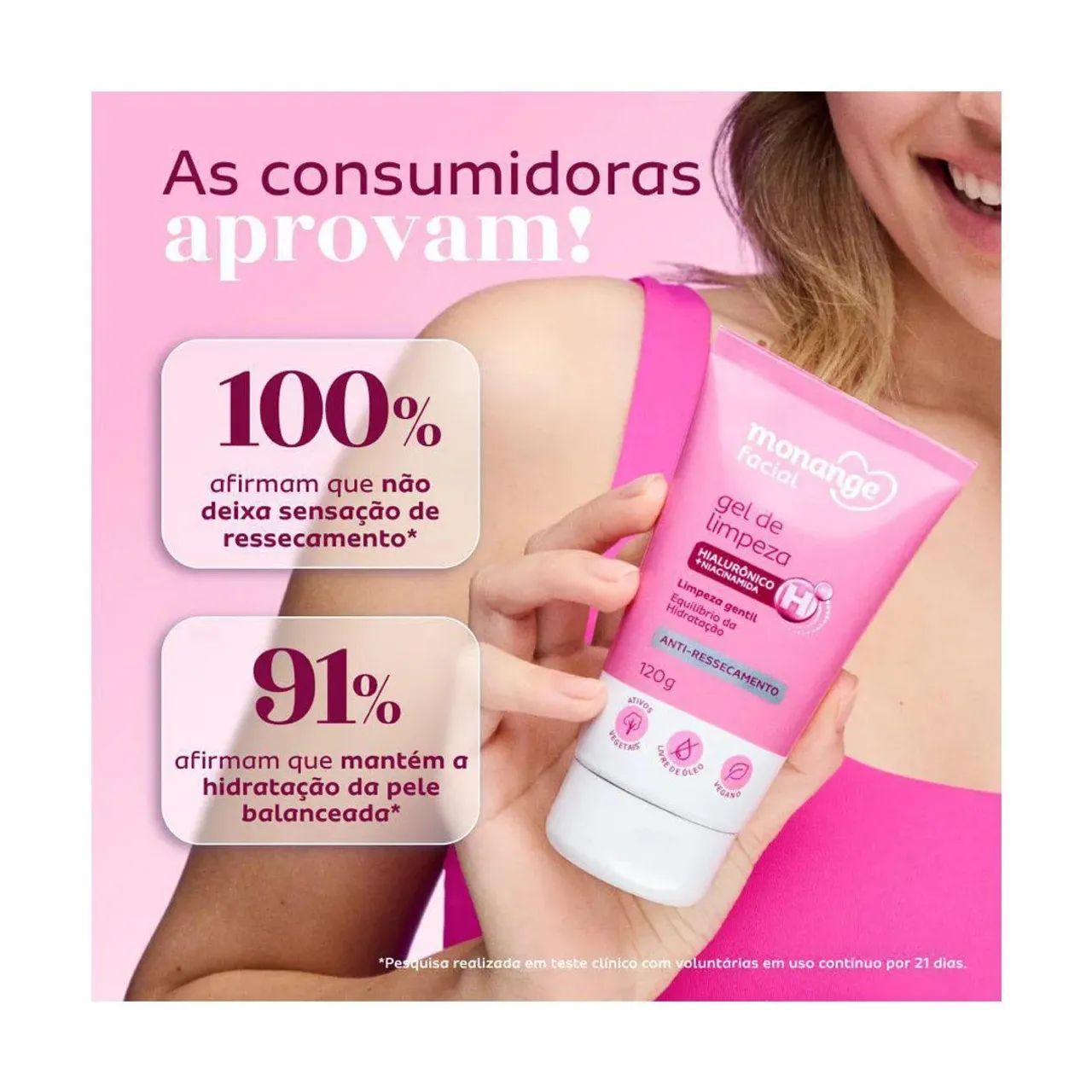 Gel de limpeza Monange 