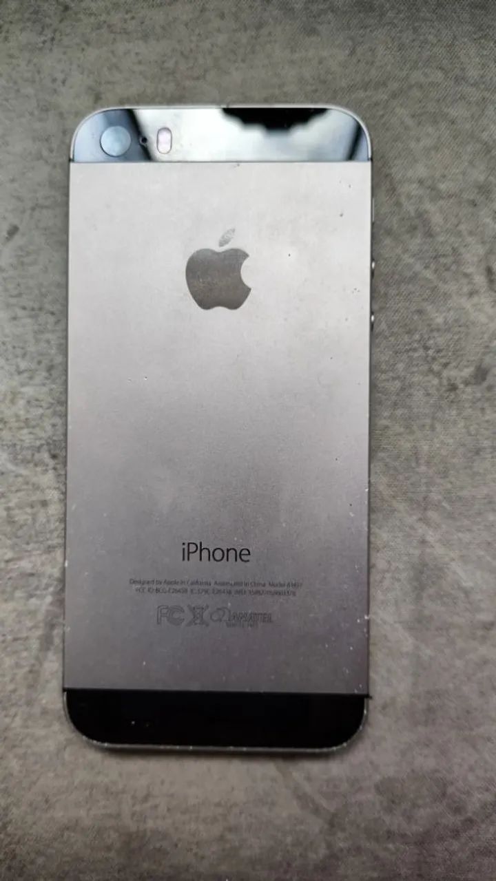 iPhone 5s 16GB Cinza Espacial Original na Caixa - Funcionando