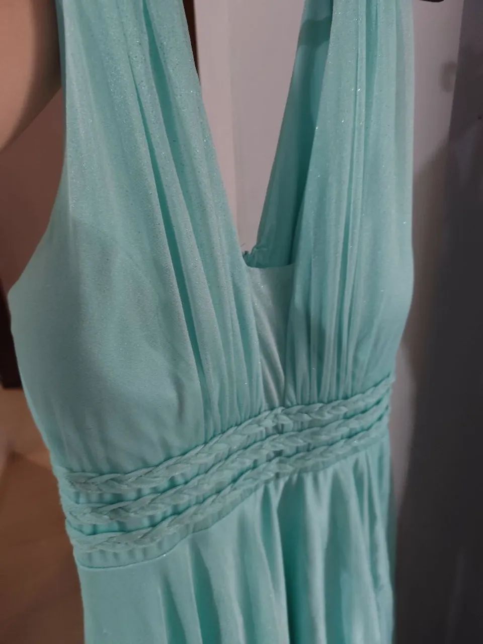 Vestido de festa verde Tiffany 