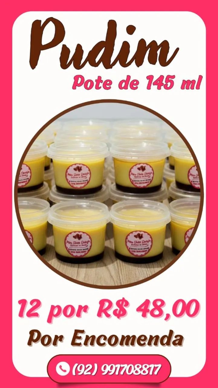 Pudim de leite - ATACADO