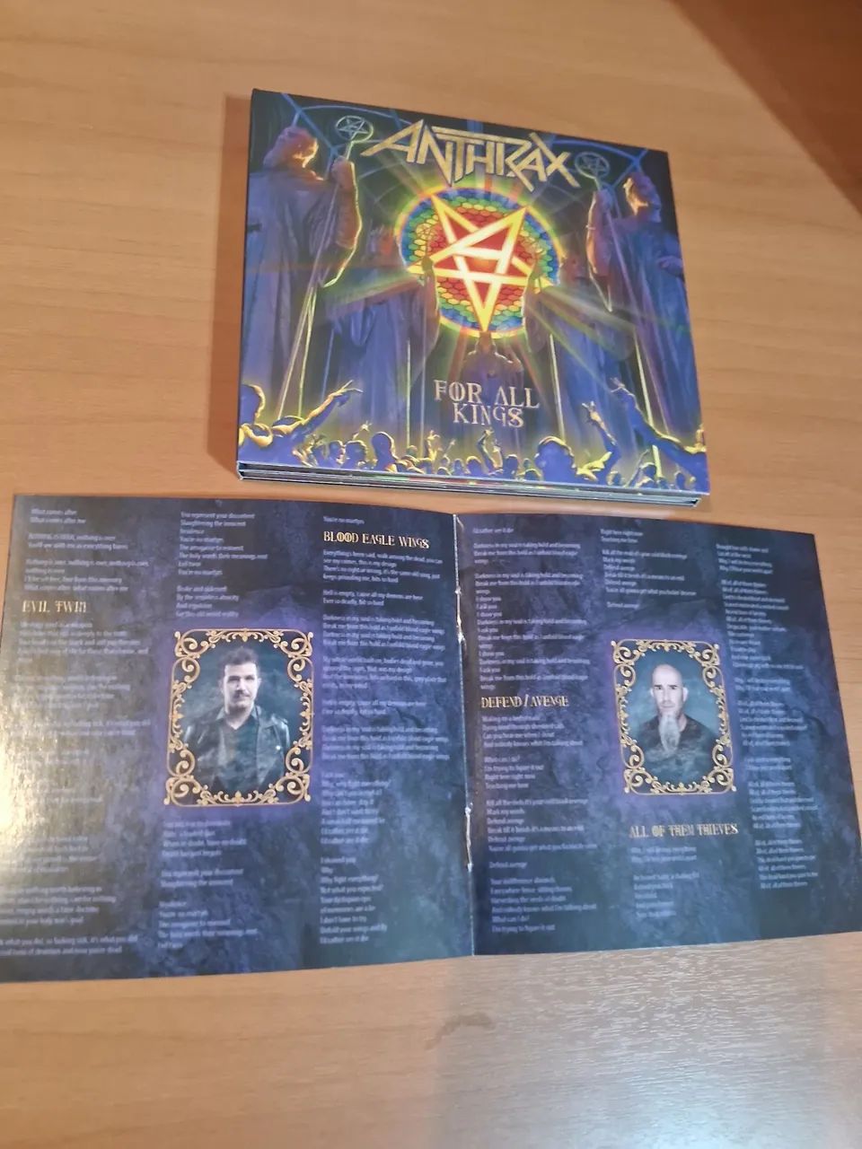 Anthrax- For All Kings- cd duplo - digipack - numerado a mão