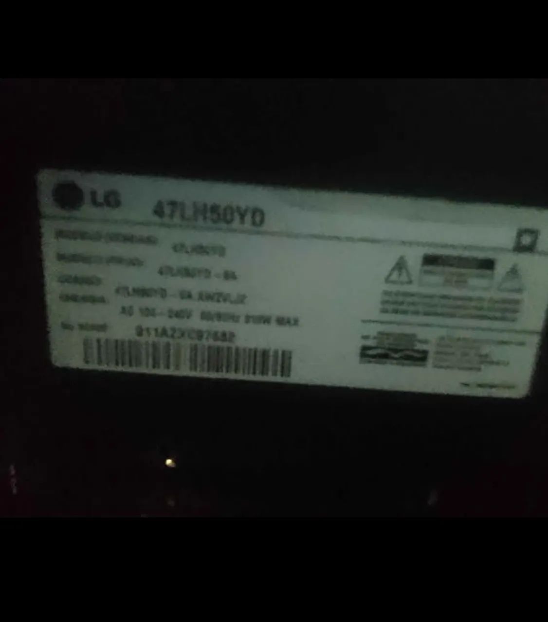 Televisão LG 47 polegadas "Não é Smartv"! - Foto 4
