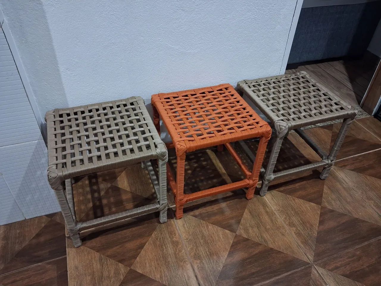 Banco em corda náutica  - Foto 3