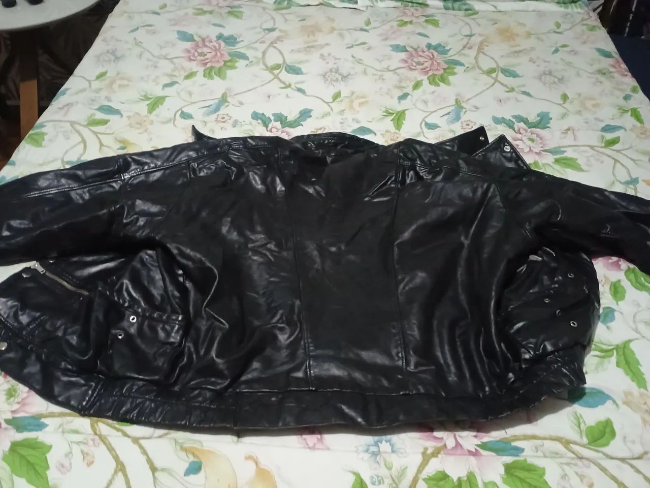 Jaqueta de couro masculina  - Foto 3