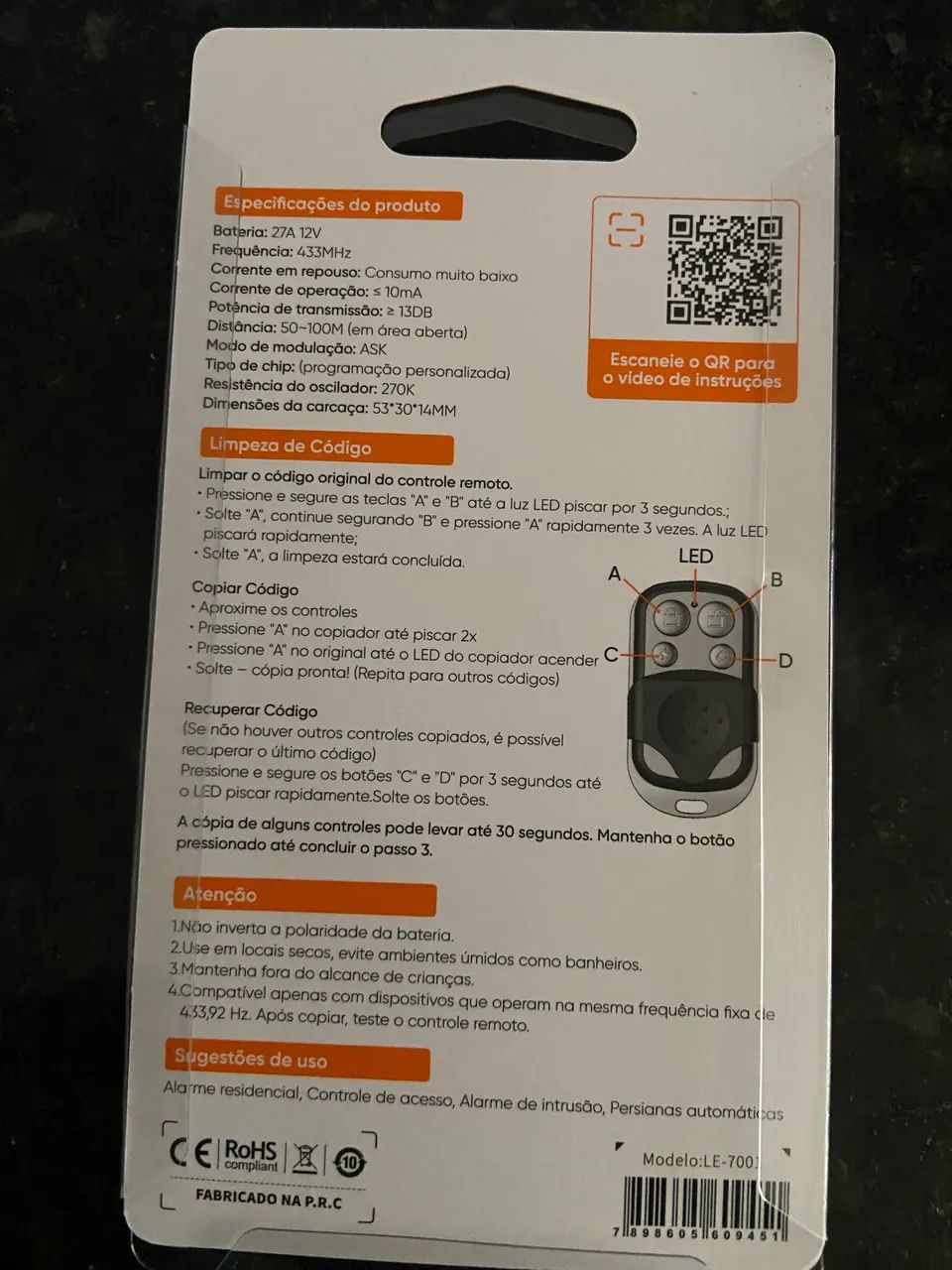 Controle copiador - Foto 2