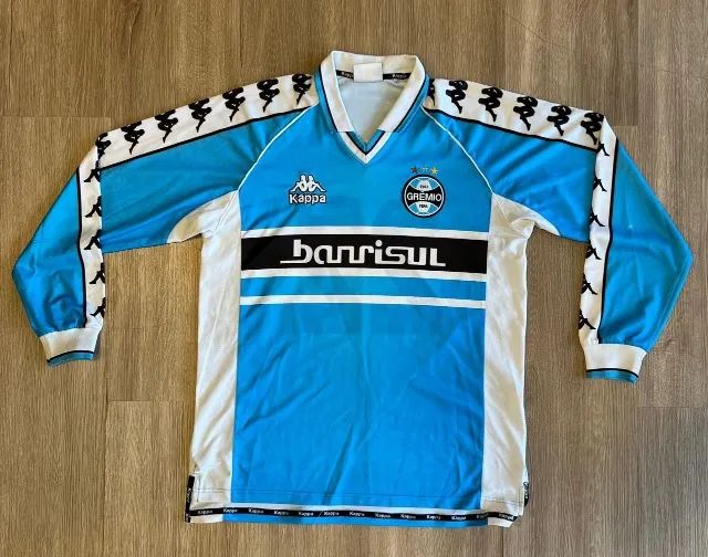 Camisa Grêmio 2002 manga comprida 