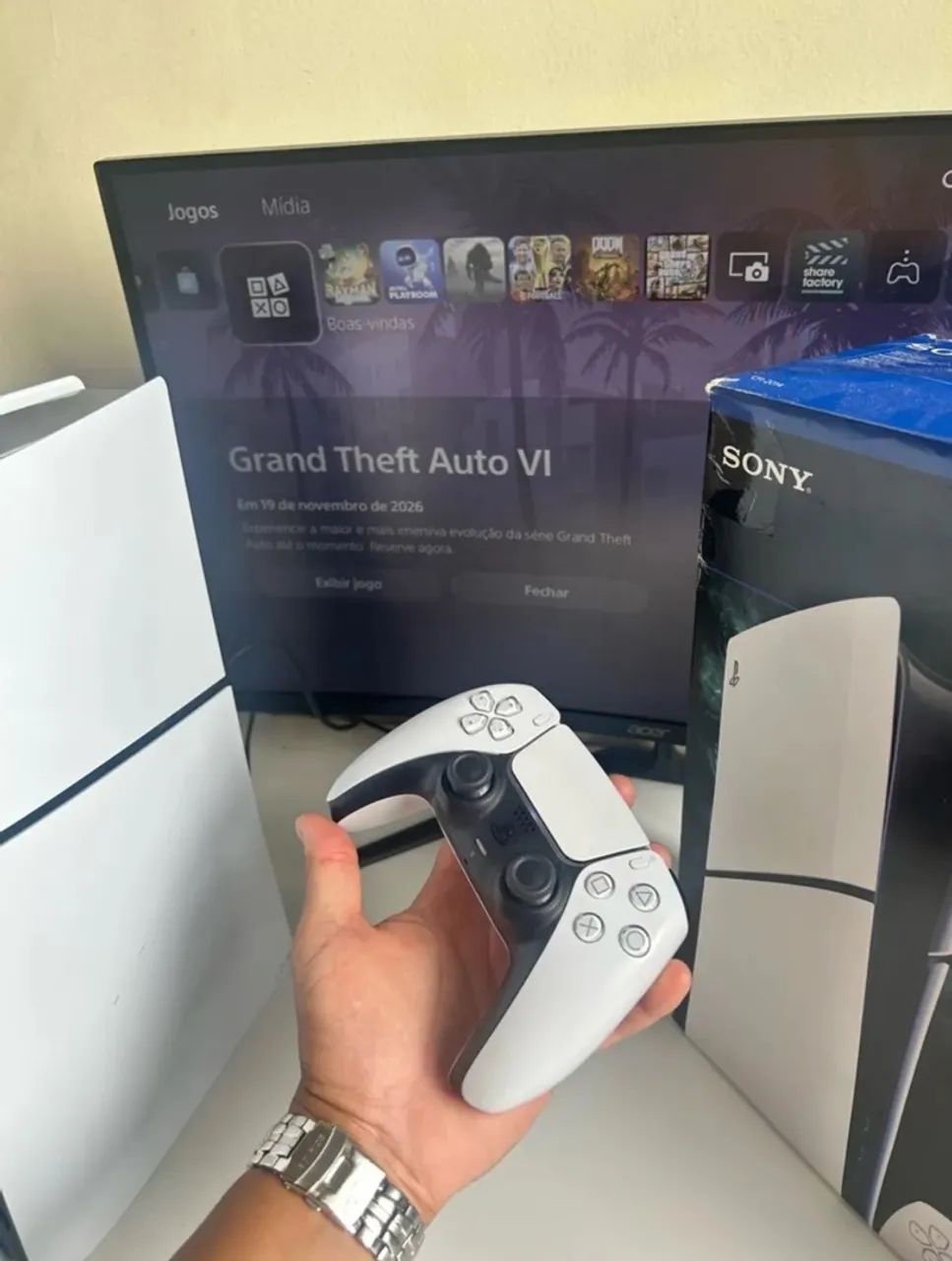 PS5 SLIM 1TB - Foto 2
