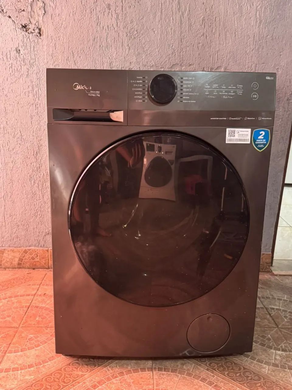 Lava e seca Midea 10.5kg - Foto 3
