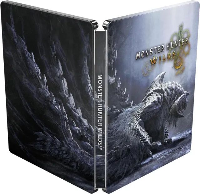 Mídia Física Monster Hunter Wilds Steelbook - Jogos de Vídeo Game
