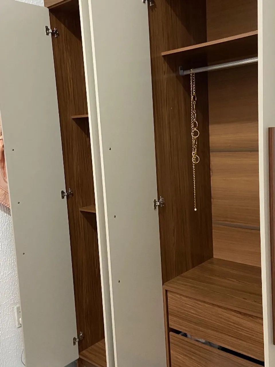 GUARDA ROUPA SOLTEIRO - usado  - Foto 3
