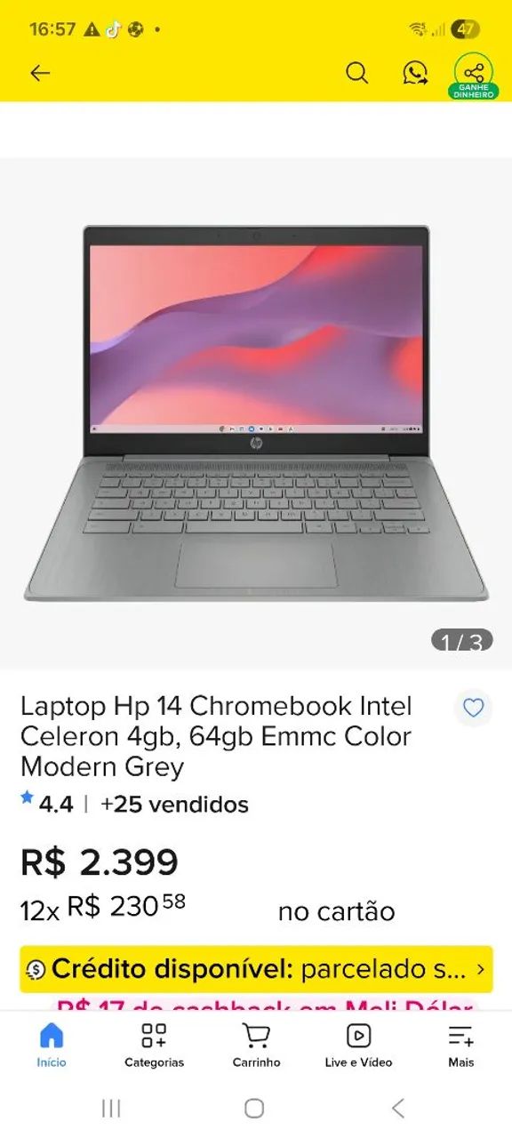 Máquina impecável!