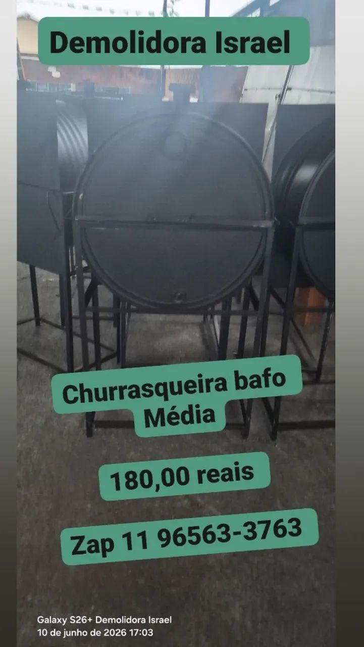 Churrasqueira bafo 