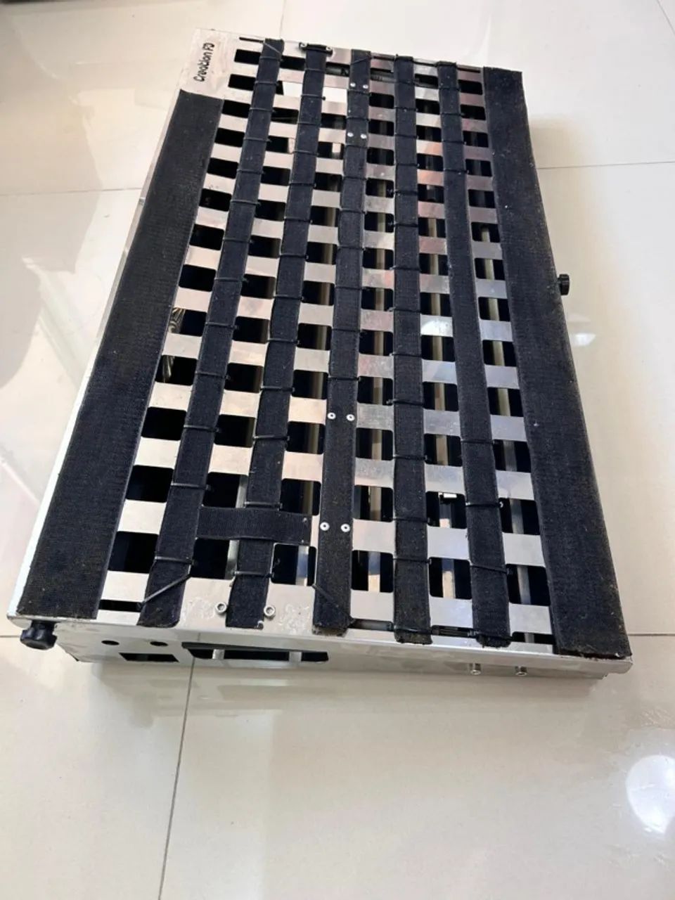 Pedalboard Creation CFD Premium Inox 70x40 - Estrutura Profissional - Foto 3