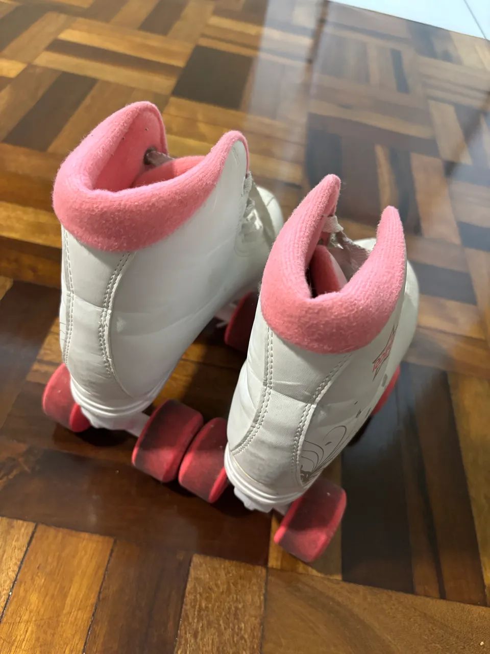 Patins squad rosa e branco Rollerblade - Foto 2