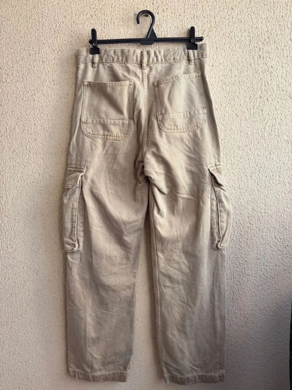 cal ça cargo zara bege - tam. 40 - Foto 2