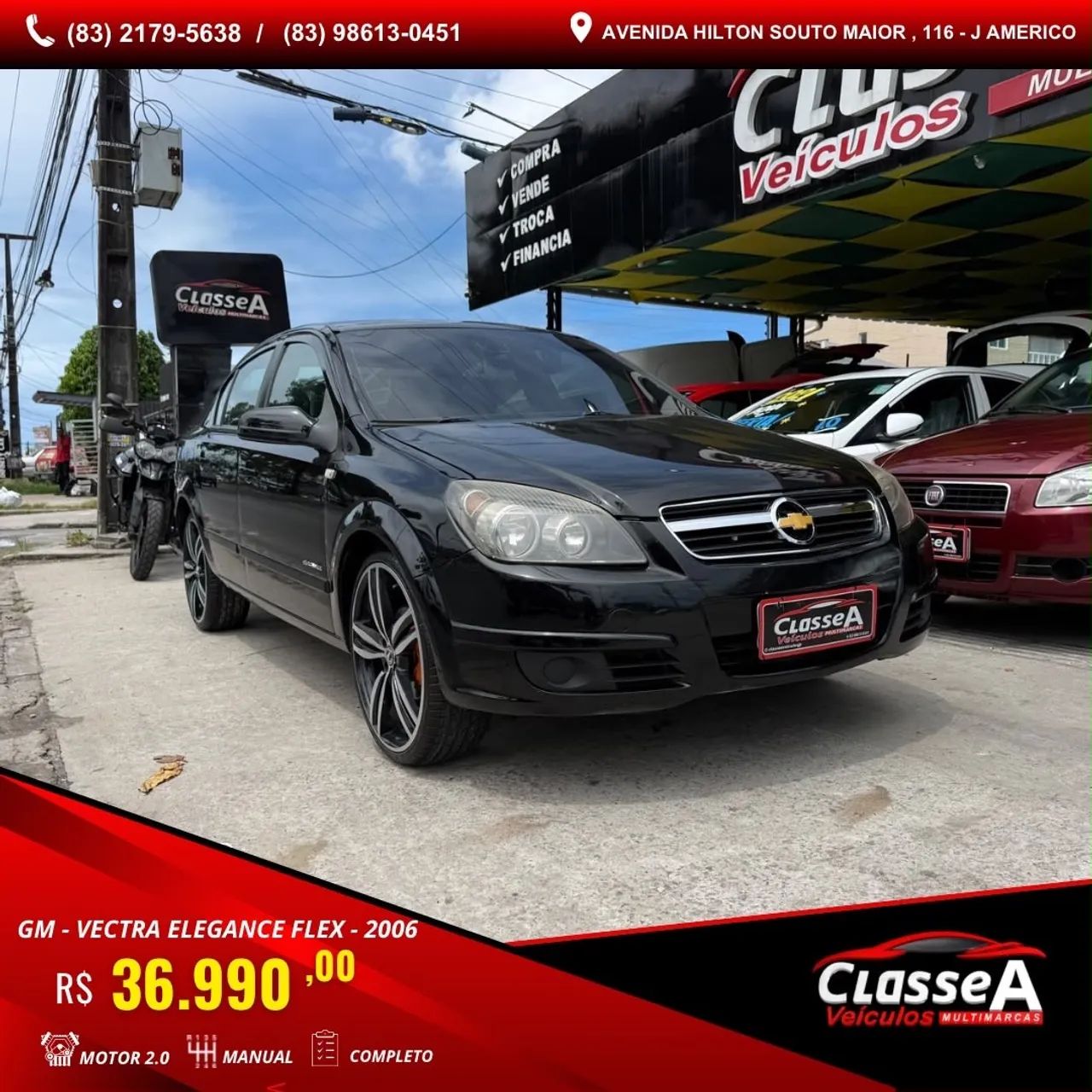 Chevrolet Vectra ELEGAN. 2.0 MPFI 8V FLEXPOWER MEC 2006