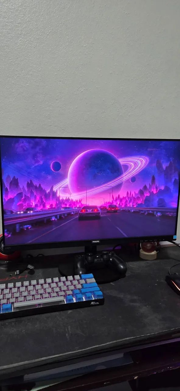 Monitor Philips 23,8" IPS Full HD 75Hz 242V8A - HDMI/DP/VGA - Foto 3