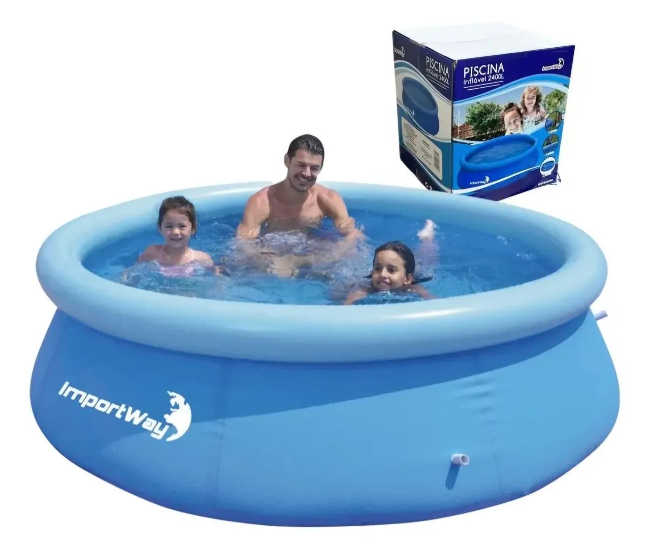 Piscina 2.490 litros nova lacrada - Foto 2