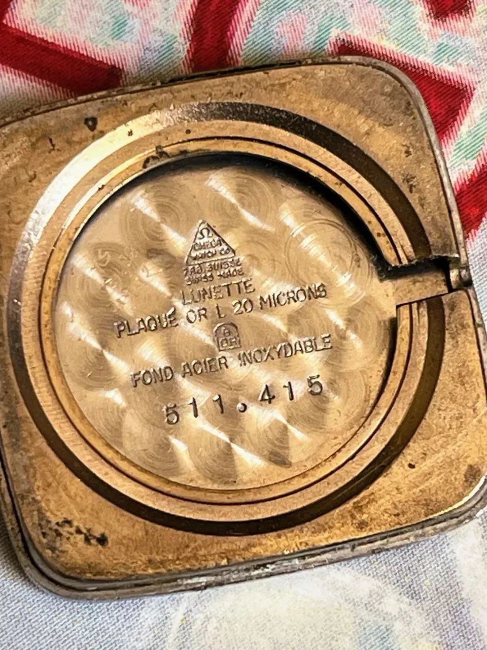 Relógio Omega Geneve plaque de ouro - Foto 4