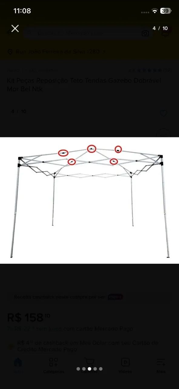 conexoes para gazebo - Foto 3