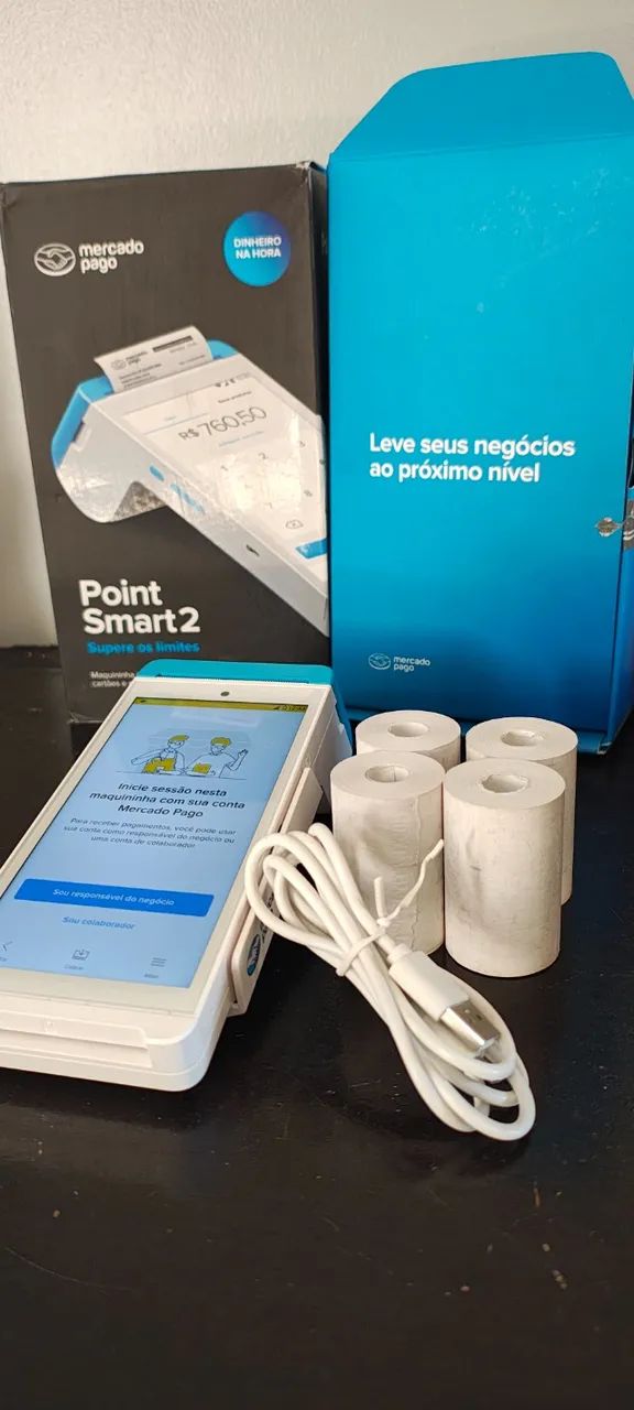 Maquininha de Cartão Mercado Pago Point Smart 2