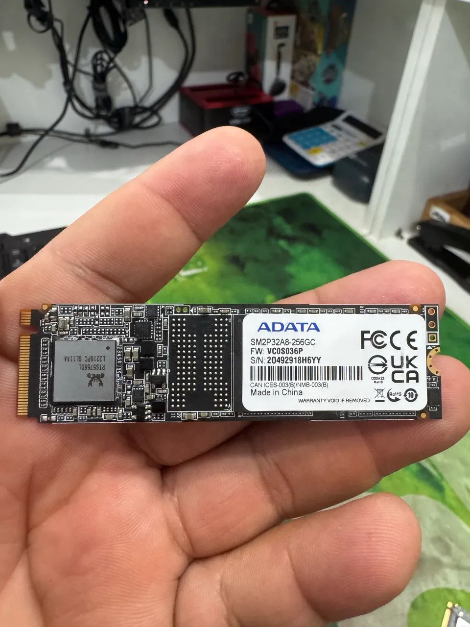 SSD nvme 256 Adata novo! Oem
