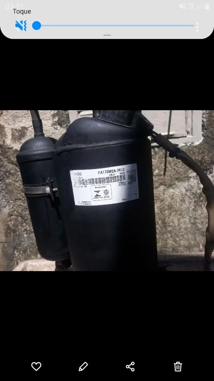 Vendo motor de ar condicionado Split de 18.000 btus  usado - Foto 4