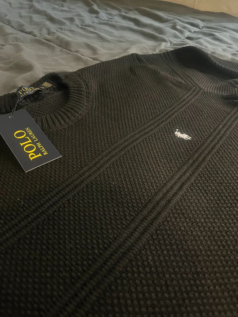Suéter Preto RL - Foto 2