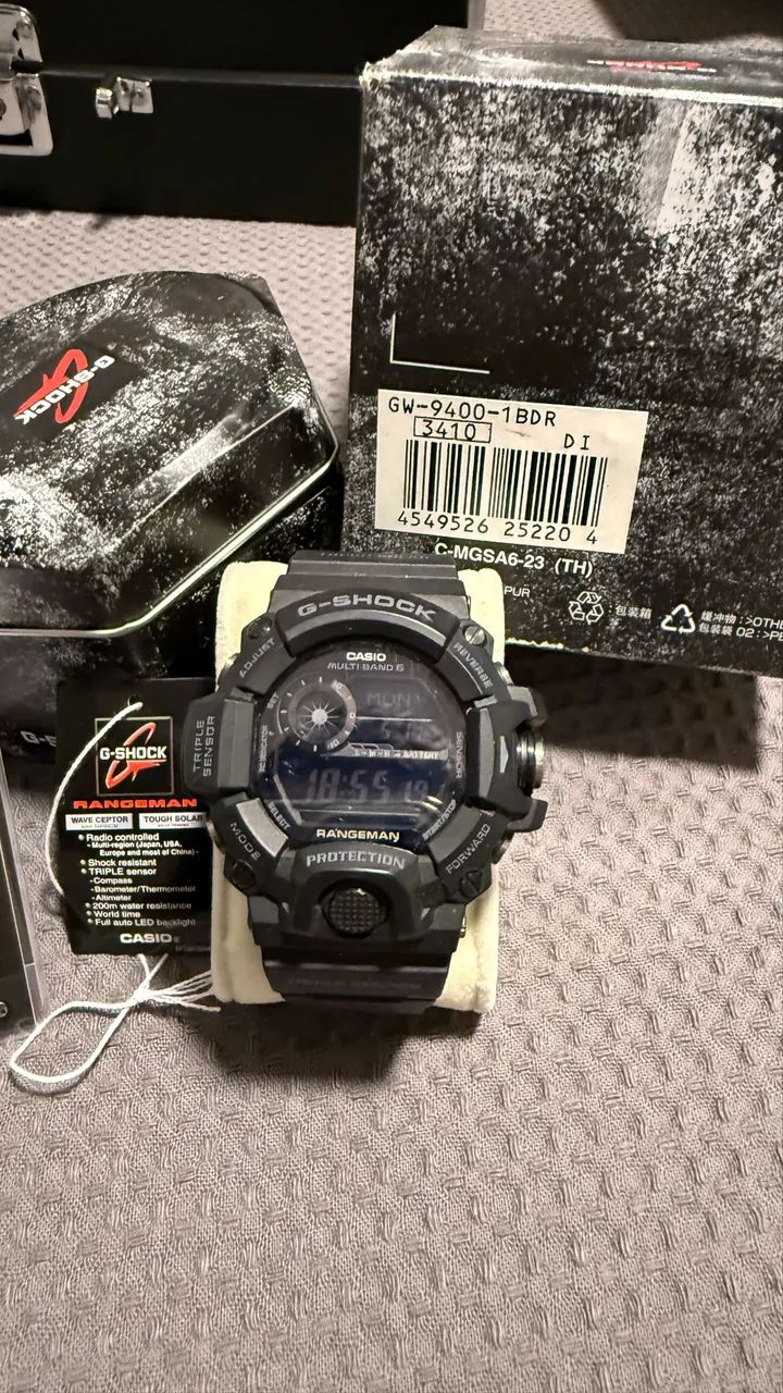 G Shock GW 9400 B - All Black - Foto 2