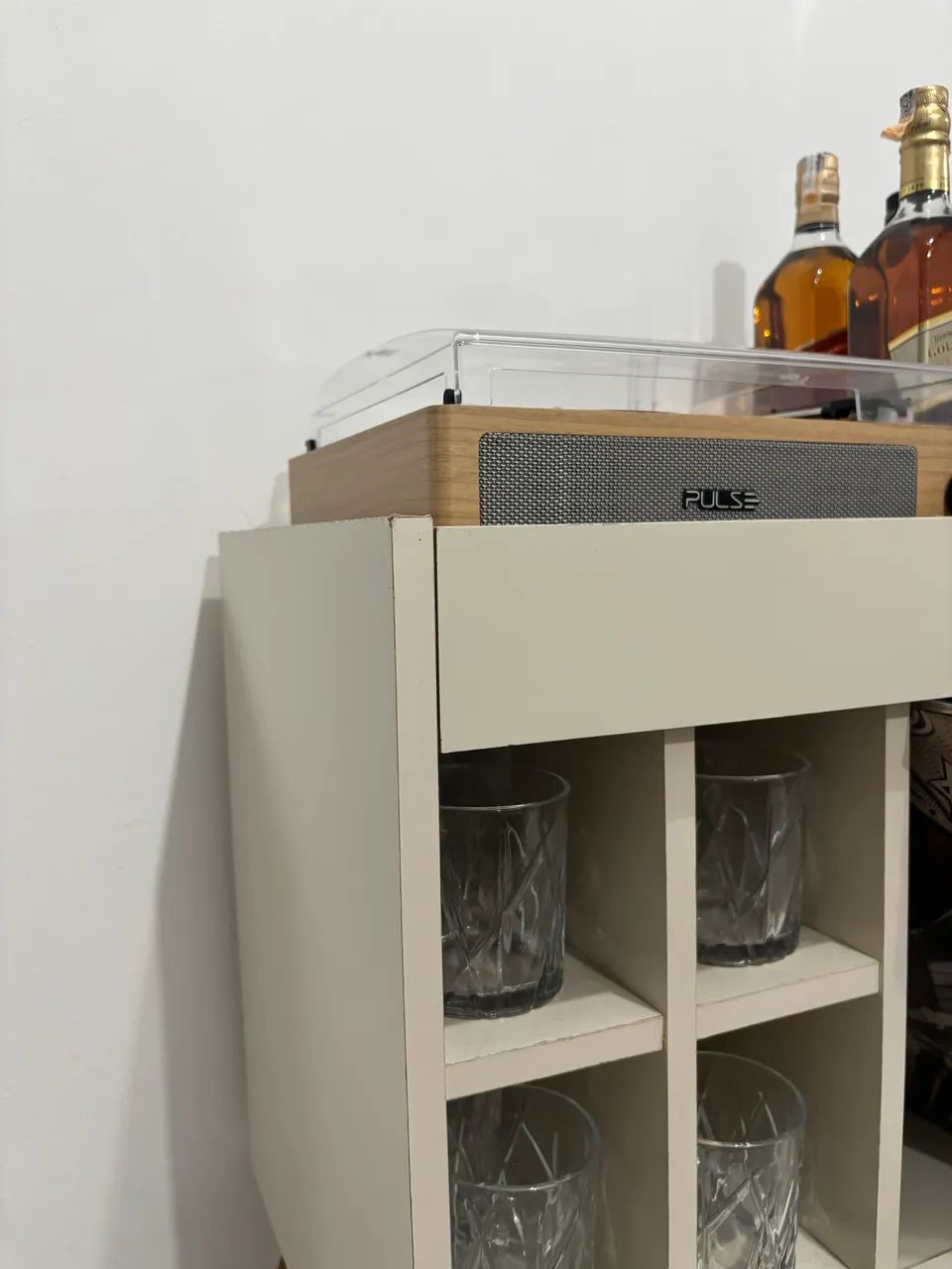 Mini bar cantinho do café móvel aparador - Foto 2