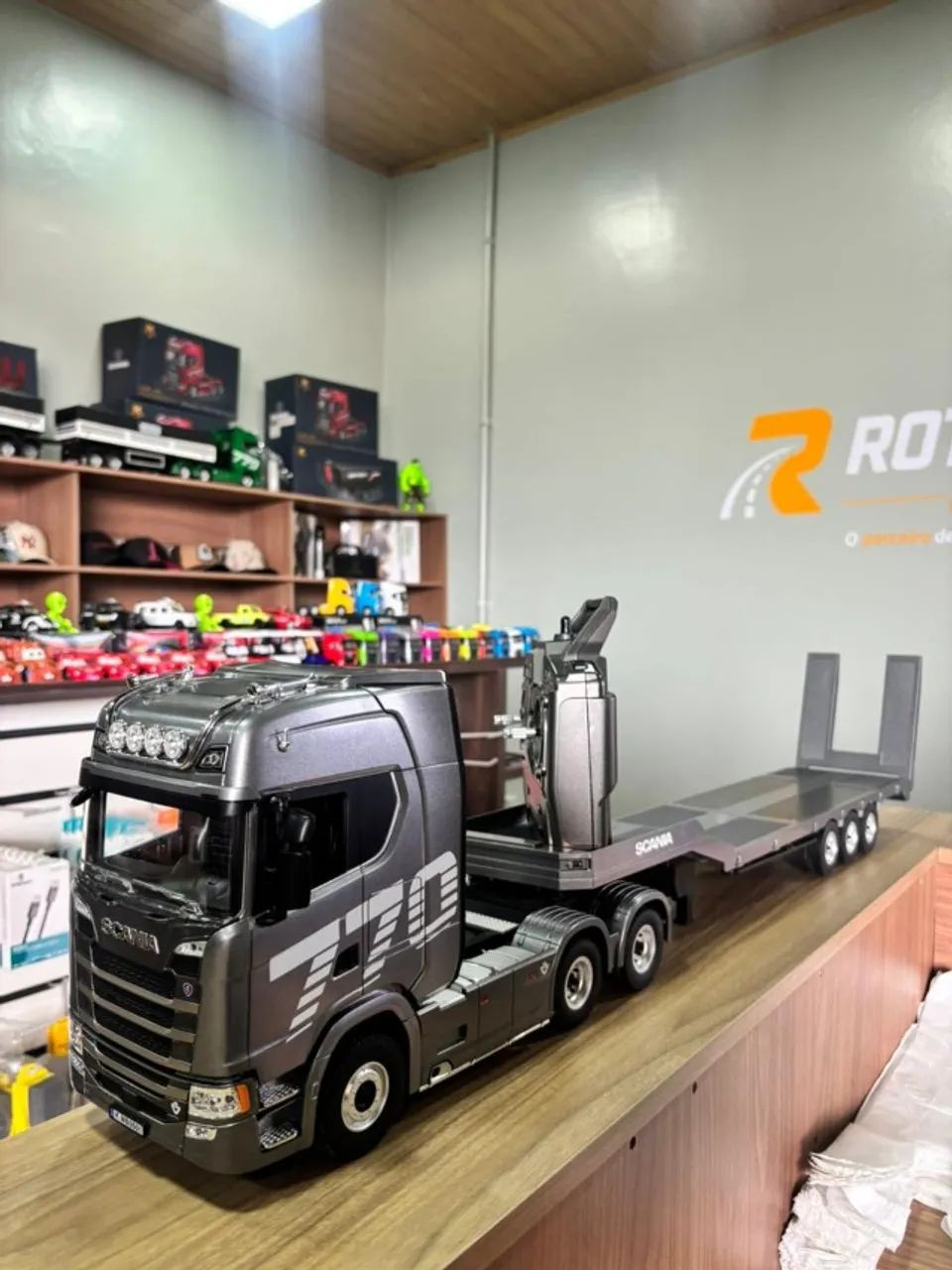 CAMINHÃO SCANIA + PRANCHA 3 EIXOS - Foto 3