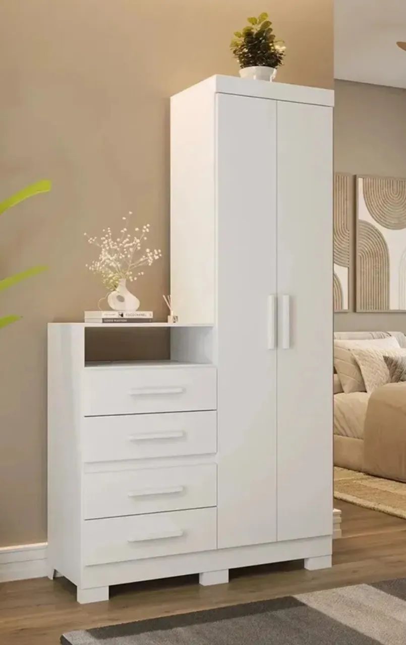Armário Multiuso com Cômoda  Nova na Promoção  - Foto 4