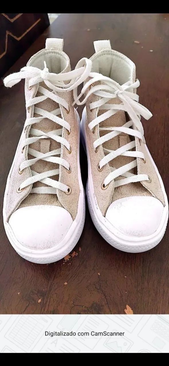 All star cano longo e solado robusto - Foto 2