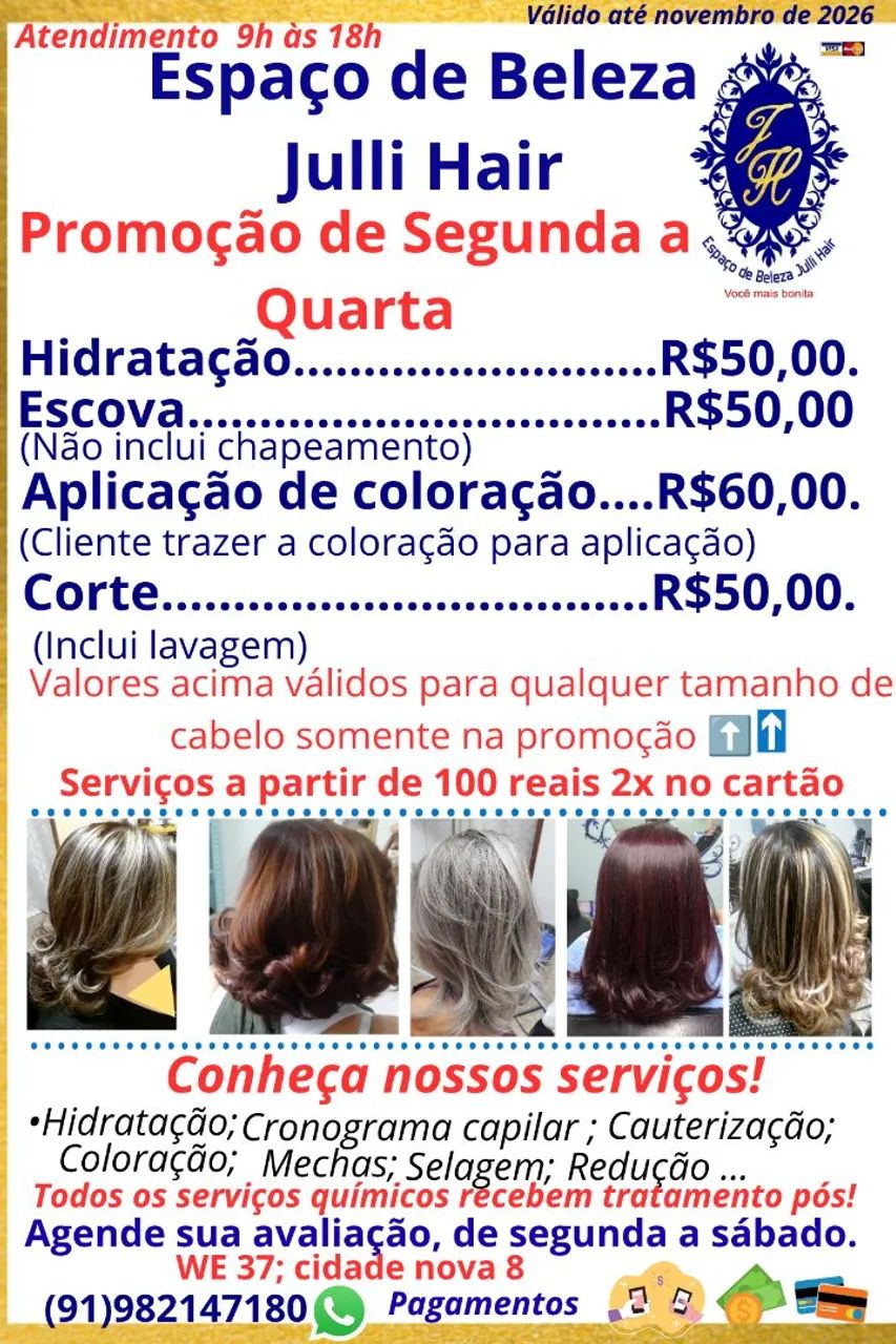 Serviços a partir de 50 reais. - Foto 2