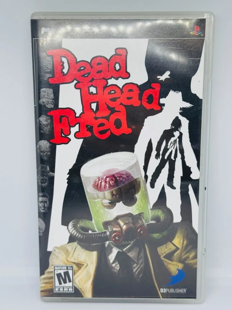 JOGO PSP DEAD HEAD FRED ORIGINAL COM CAPA
