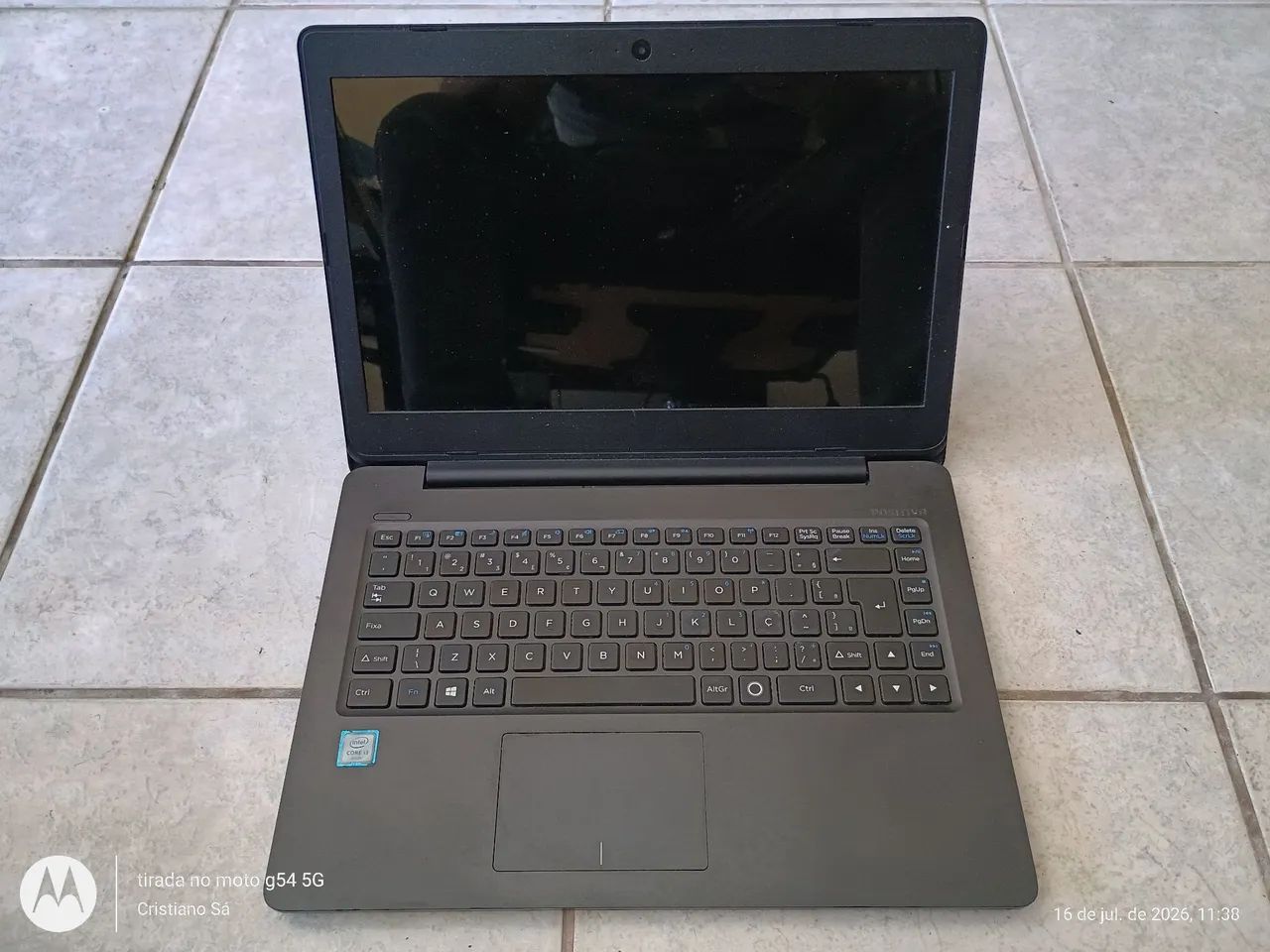 Carcaça de notebook positivo 