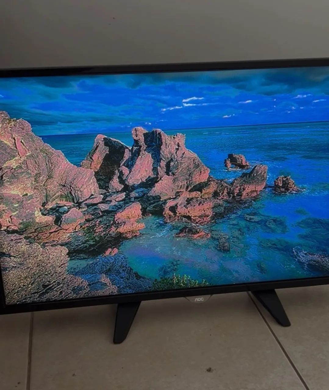 TV AOC usada 32 polegadas (com problemas no LED) - Foto 4