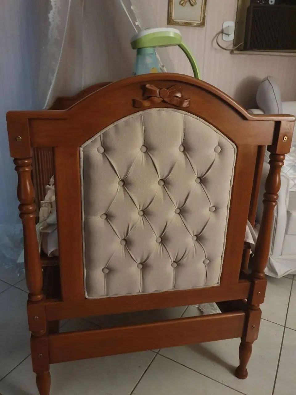 Berço de madeira  - Foto 4