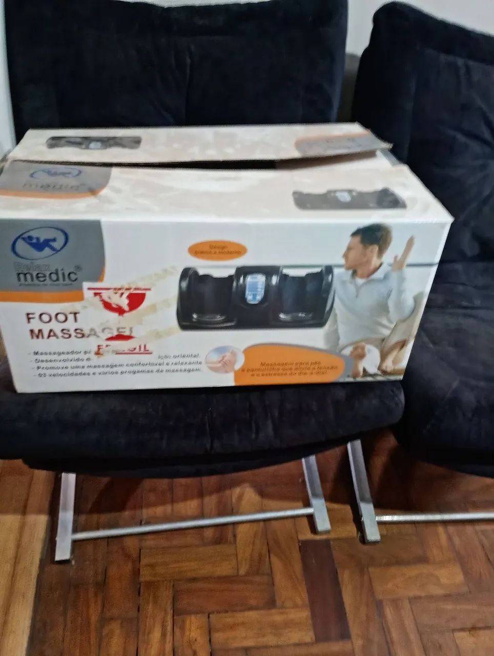 Massageador elétrico, pernas e pés  - Foto 4