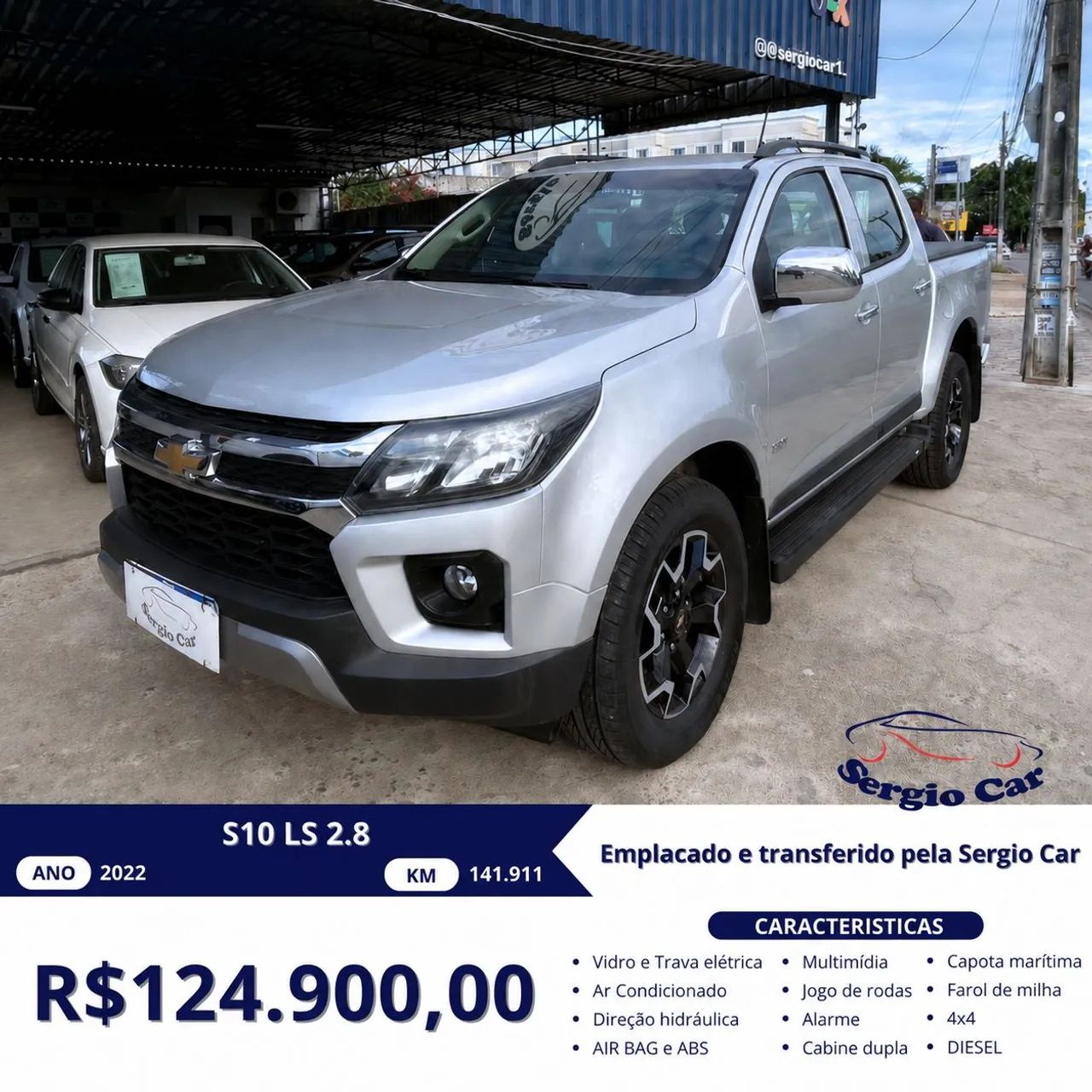 Chevrolet S10 S10 Pick-Up LS 2.8 TDI 4x4 CD Dies. Mec. 2022