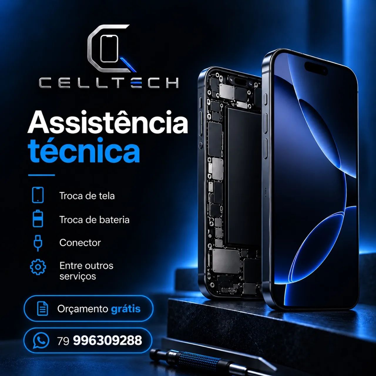 Consertamos seu celular!