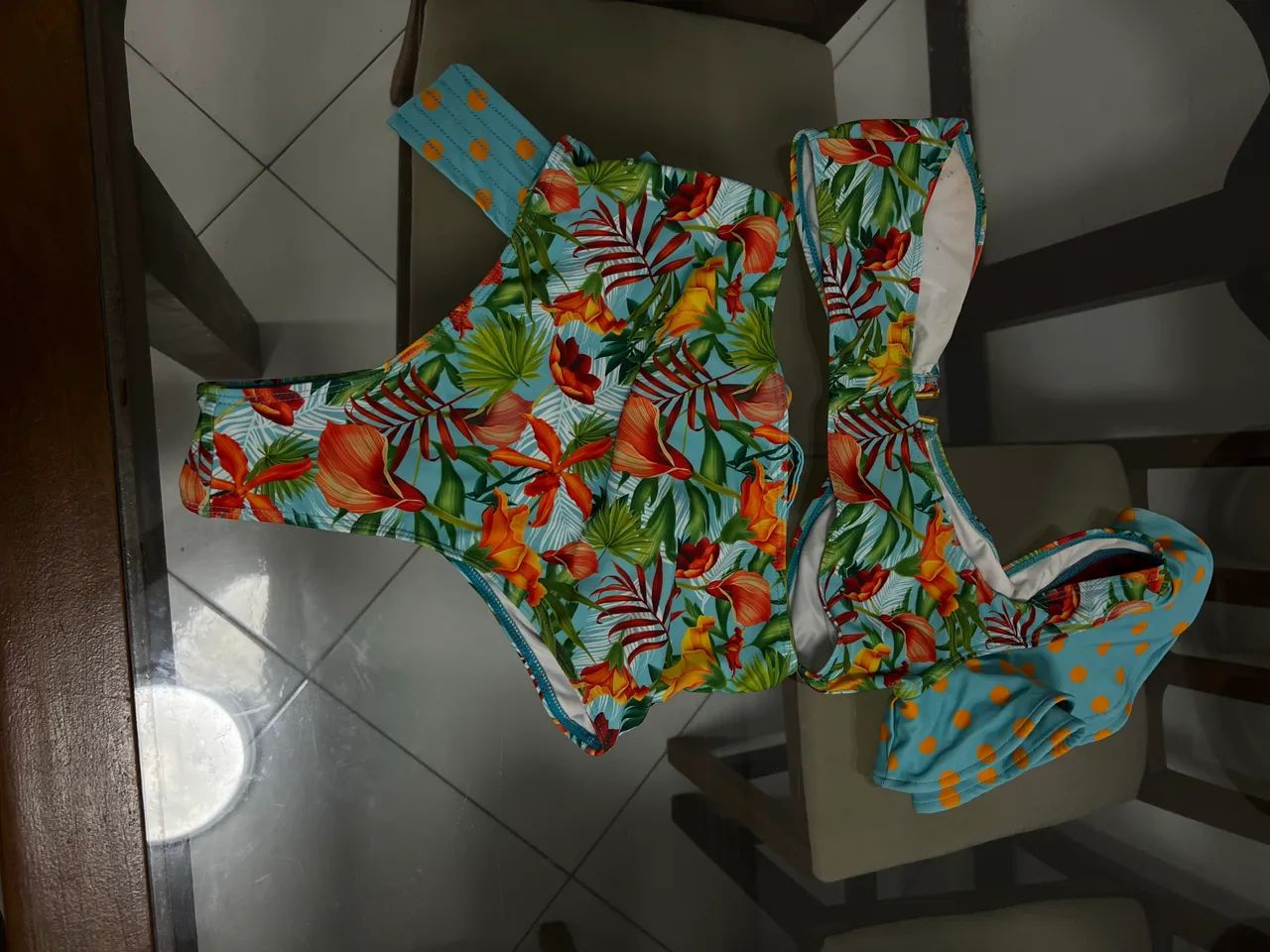 Biquíni hot pants floral - Foto 4