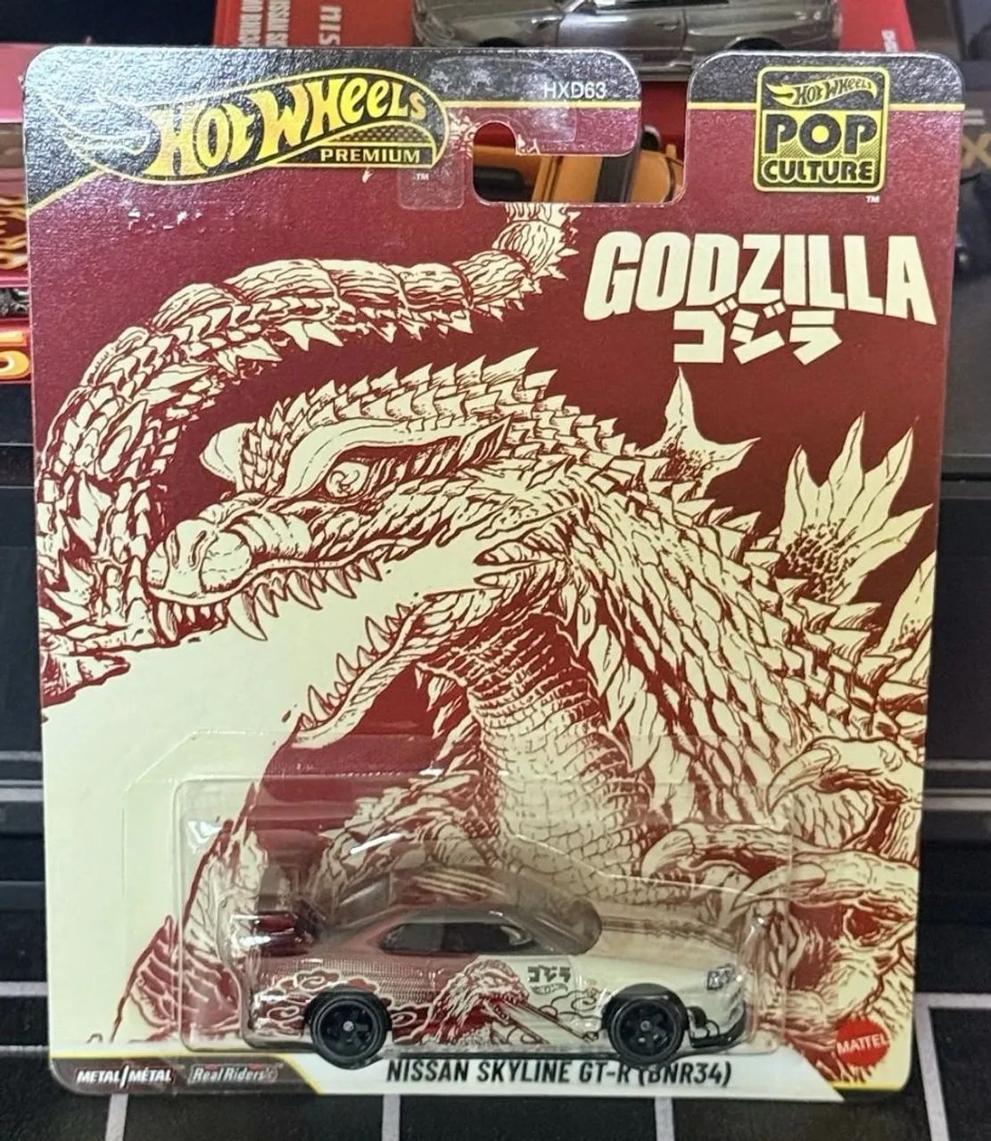 Hot Wheels Nissan skiline R34 Godzilla - Hobbies e coleções