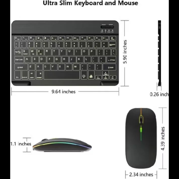 Teclado e Mouse Gamer LED - Kit Completo - Foto 2