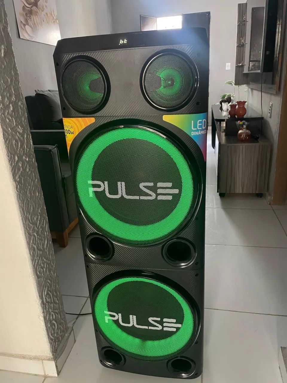 Caixa De Som Torre Double 12 Pol 2300w Bluetooth Pulse - SP508 - Foto 5
